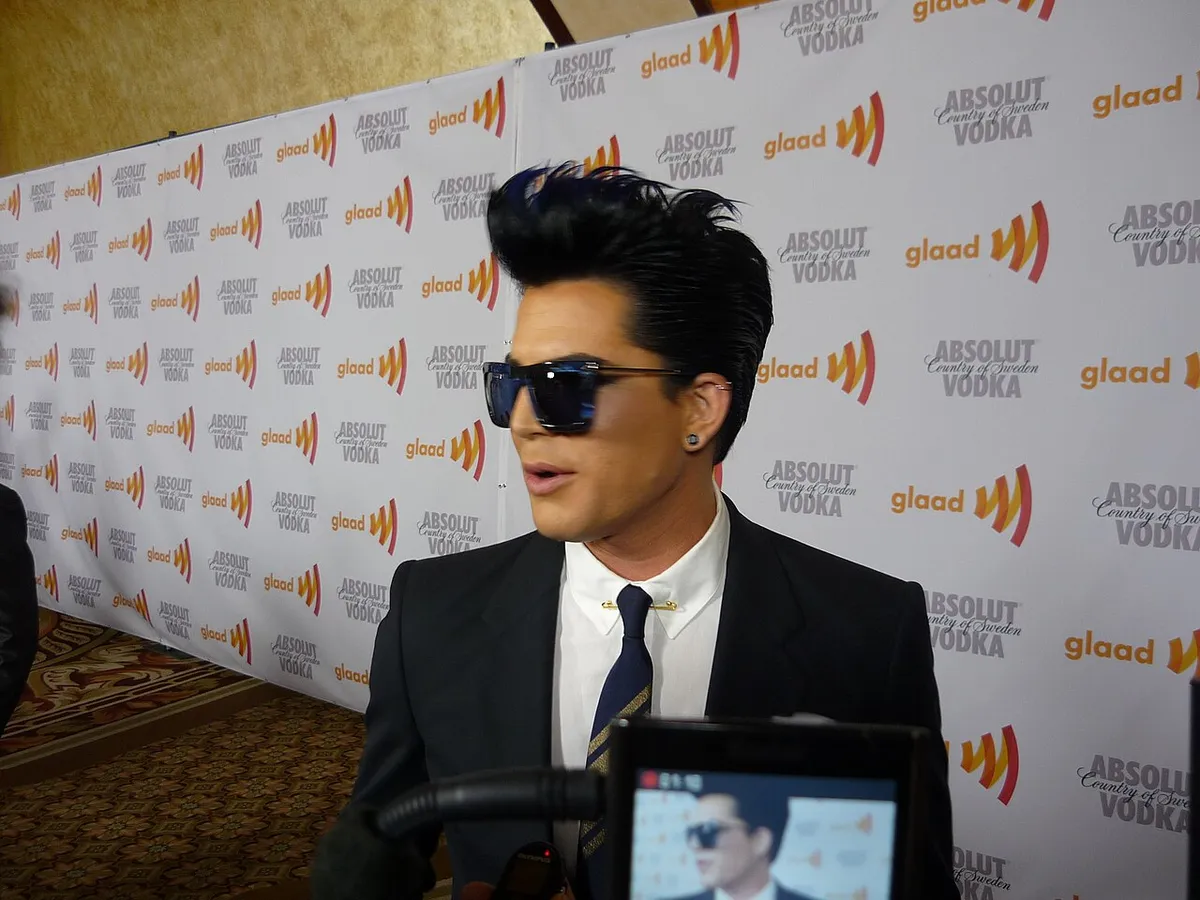 Adam Lambert at the 2010 GLAAD Media Awards