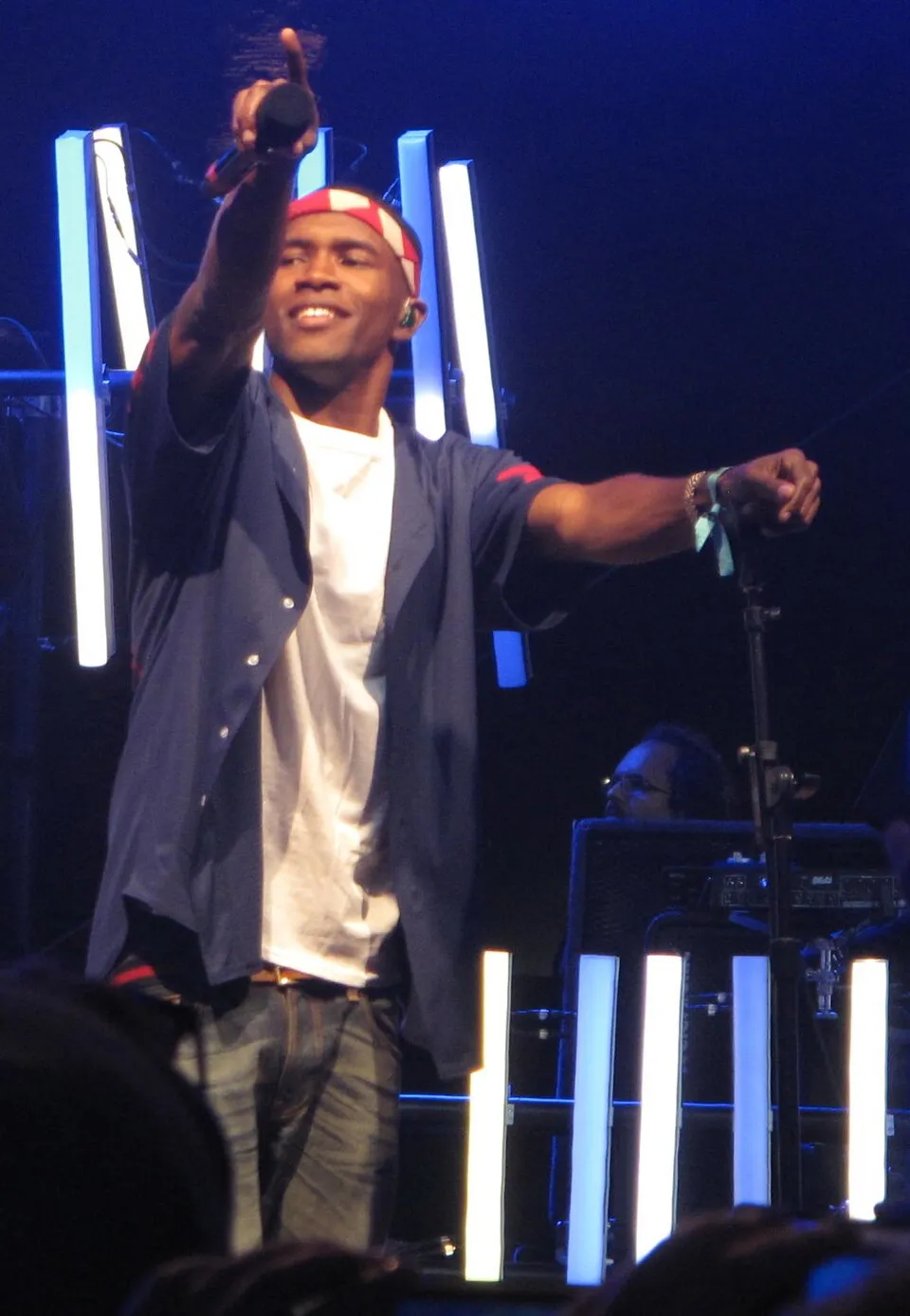 Frank Ocean performing at Coachella in 2012