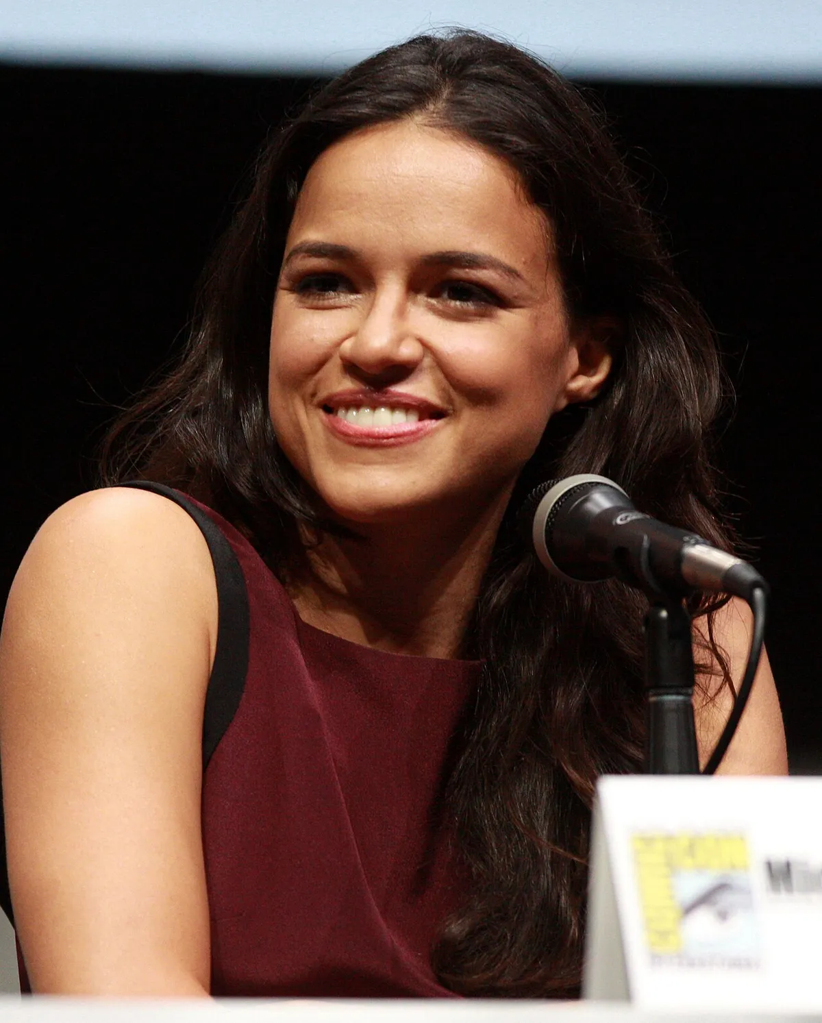 Michelle Rodriguez at San Diego Comic-Con in 2013