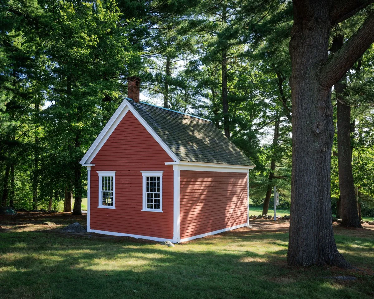 A historic one-room schoolhouse