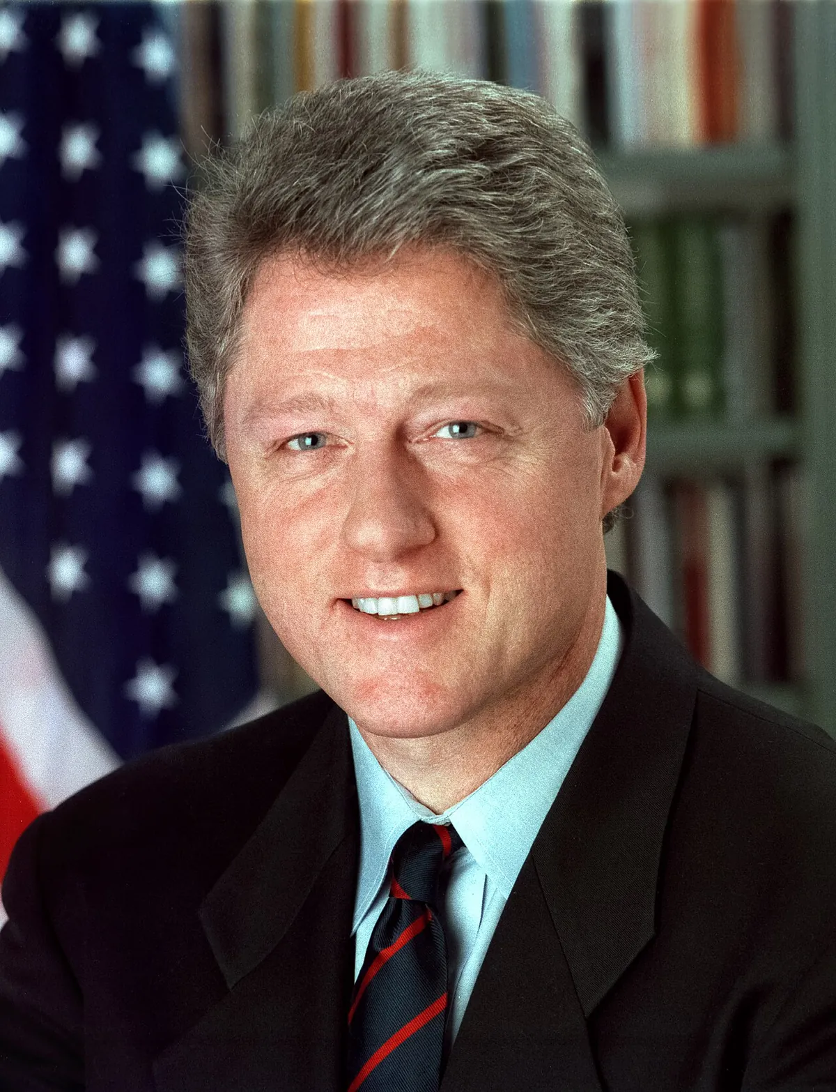 Official White House portrait of Bill Clinton, 1993