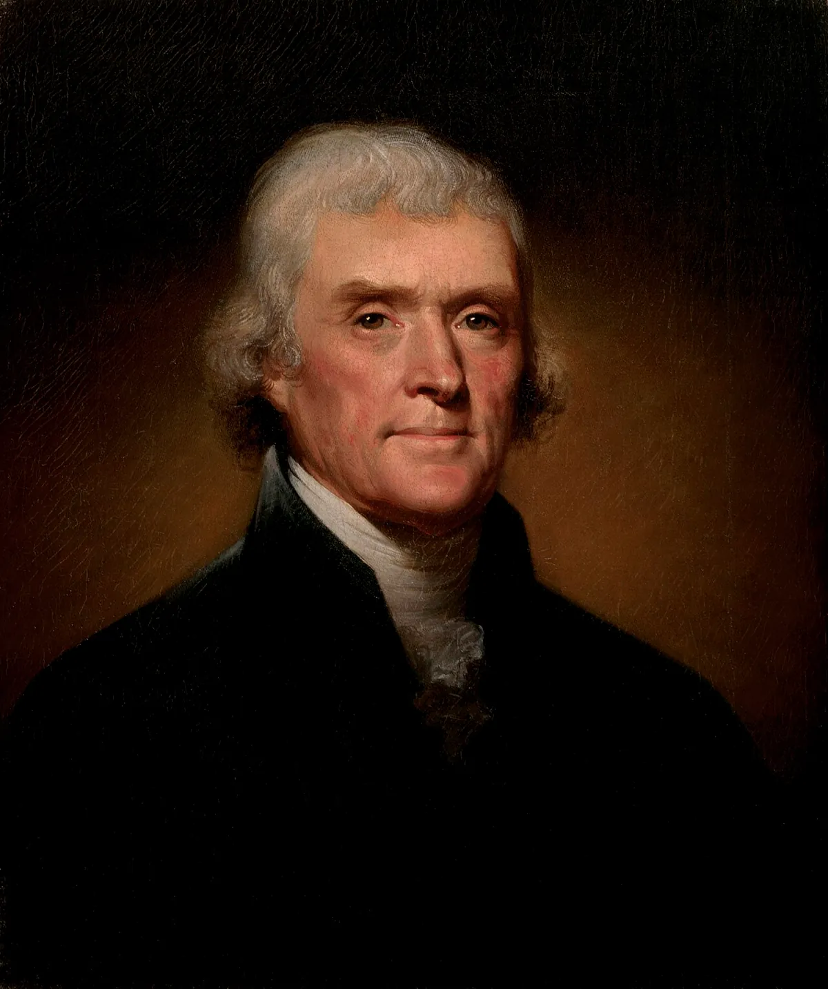 Portrait of Thomas Jefferson by Rembrandt Peale, 1800